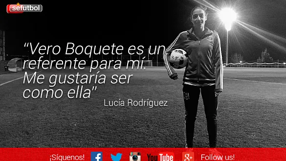 Lucía Rodríguez, internacional femenina Sub-17