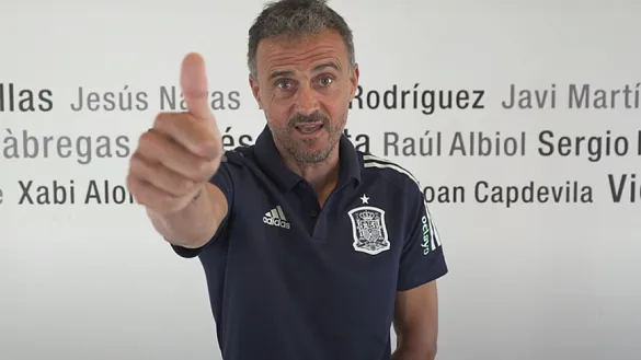 Luis Enrique Martínez, Seleccionador nacional de España