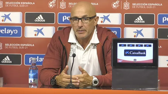 Luis de la Fuente: "Ha sido un partido de 80 minutos"