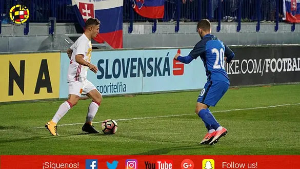 Pablo Maffeo, jugador del Girona FC y de la Sub-21