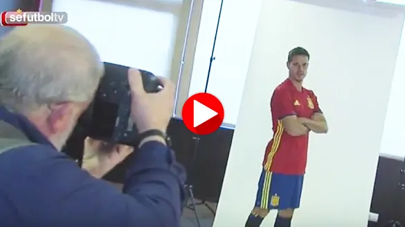 Azpilicueta, con la Selección española de fútbol