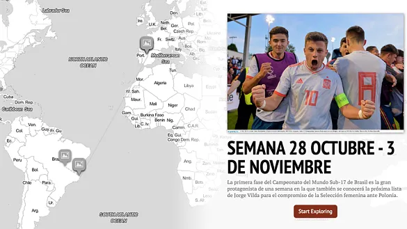 El Mundial Sub-17, gran protagonista de nuestras selecciones 