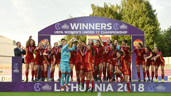 España gana el Campeonato de Europa Sub-17 femenino