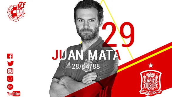 VÍDEO | Celebramos el cumpleaños de Juan Mata con su primer gol con la Selección
