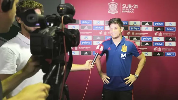 Jorge Meré: "Es un reto muy bonito que tenemos que conseguir"