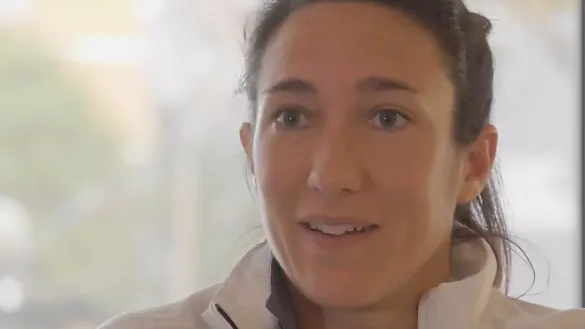 Silvia Meseguer durante su entrevista con SEFUTBOL en Cartagena