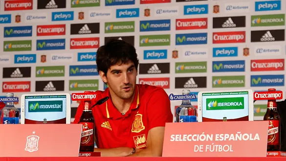 Mikel San José en rueda de prensa