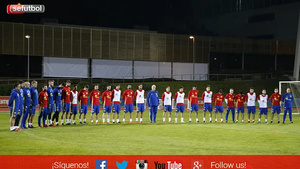 Minuto de Silencio de la Selección española