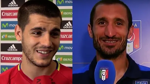 Morata vs. Chiellini