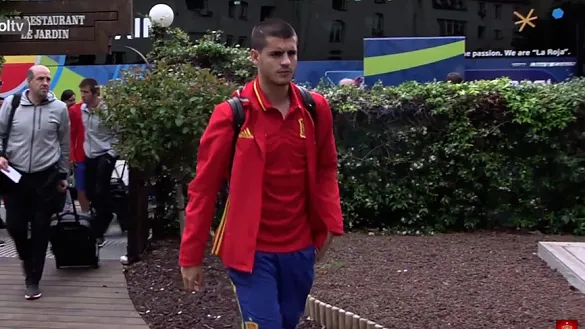Morata llega a Niza