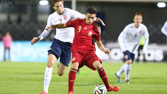 Munir en la Selección española