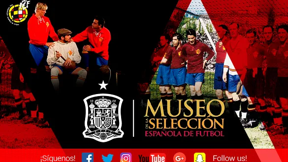 El Túnel del Tiempo que lleva a 1929 en el Museo de la Selección española