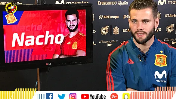 Nacho Fernández: "Estoy muy contento por volver otra vez con la Selección Española"