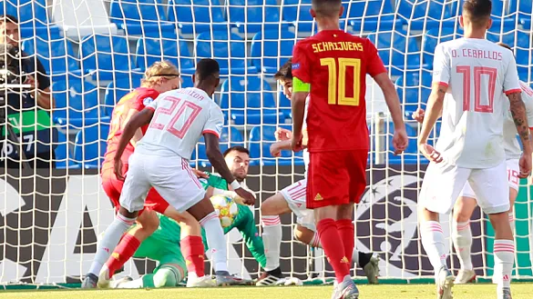 España - Bélgica, en imágenes