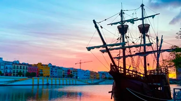 La Nao Victoria, en Sevilla