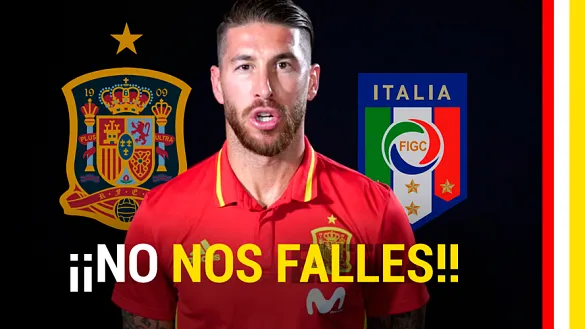 Sergio Ramos te pide que no nos falles
