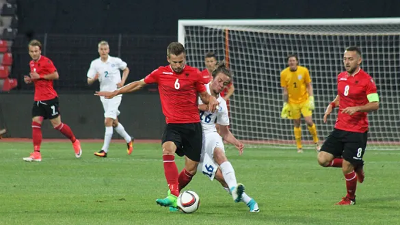 Las selecciones Sub-21 de Albania y Estonia disputan su partido en Elbasan 
