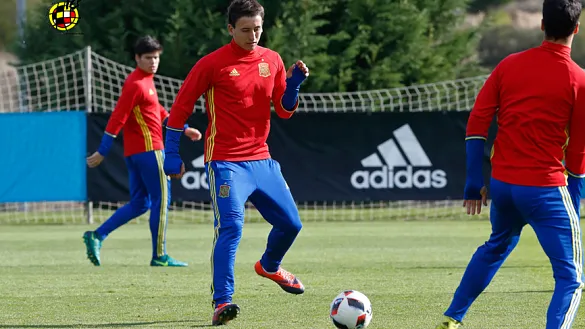 La Selección Española Sub-21 entrena en la Ciudad del Fútbol