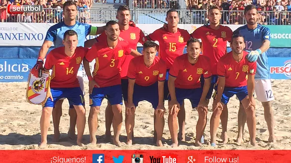 España forma en la primera jornada de la EBSL de Sangenjo