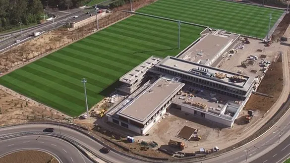 Panorámica de la Cidade do Futebol ubicada en las proximidades de Lisboa