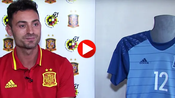 Juan José Angosto "Juanjo" durante la entrevista concedida a SEFUTBOL en Colombia