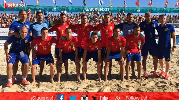 España forma en la primera jornada de la EBSL de Sangenjo