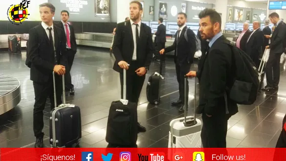 Los internacionales de Fútbol Sala ya están en Bratislava