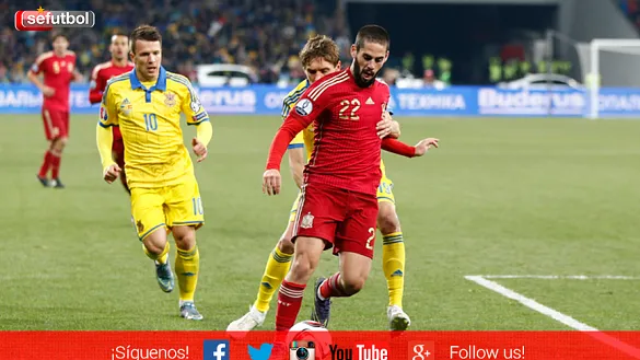 Disfruta con las mejores imágenes del España - Ucrania