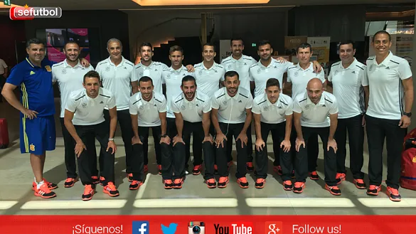 La Selección de Fútbol Playa ya está en Rusia