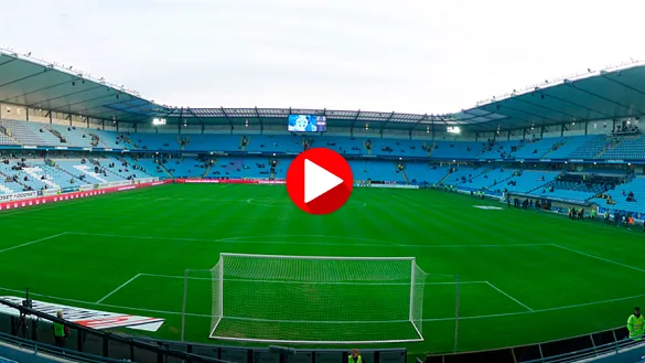 Imagen panorámica del nuevo estadio de Malmö (Suecia)