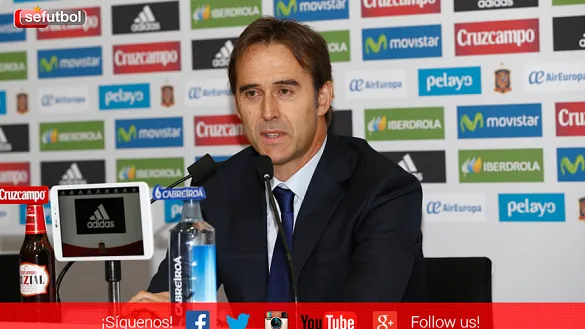 Julen Lopetegui: “Queremos una España que sea capaz de sacar lo mejor que tiene con los jugadores de que dispone"
