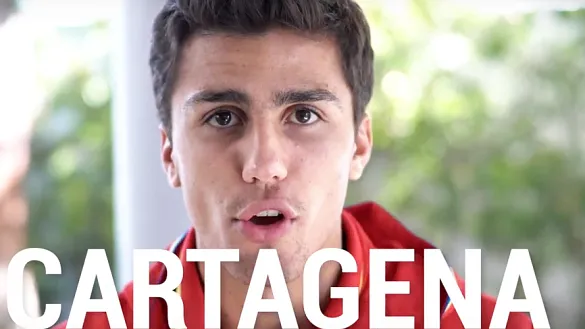 Los jugadores de la Selección Sub-21 piden el apoyo de la afición de Cartagena