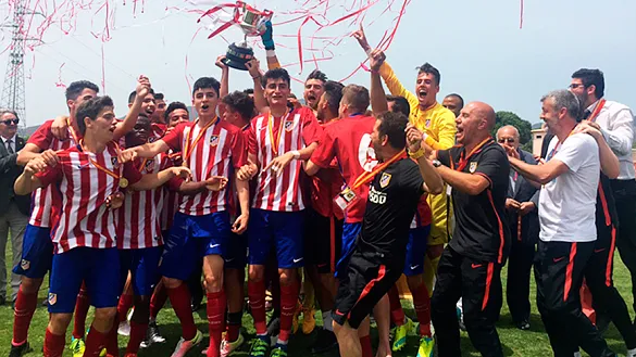 El Atlético de Madrid, último campeón del Campeonato de España Juvenil-Copa de SM el Rey 