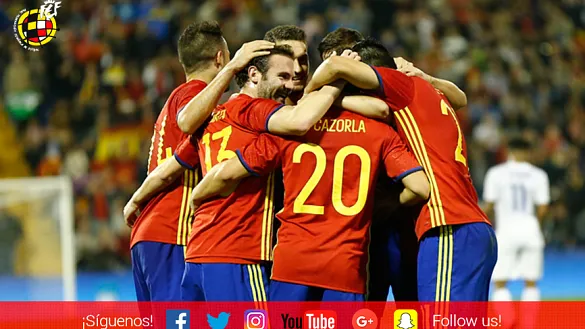 La Selección española, imbatido en el José Rico Pérez
