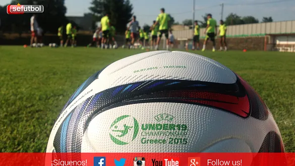 La Selección Española Sub-19 prepara ya en Grecia su debut en el Campeonato de Europa