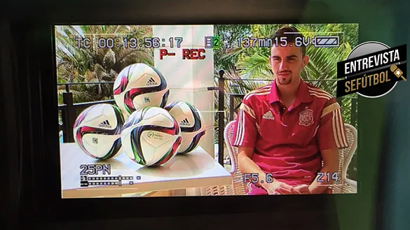 Borja Mayoral, entrevistado por SEFUTBOL en Katerini (Grecia)