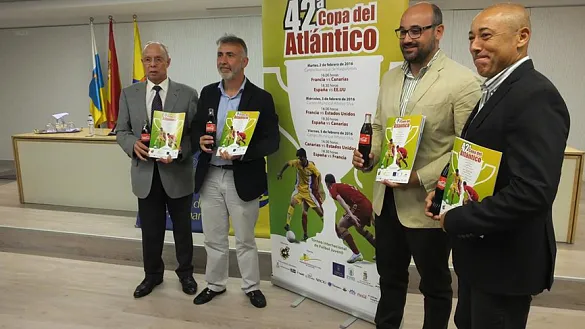 Momento de la presentación de la 42ª Copa del Atlántico en Las Palmas