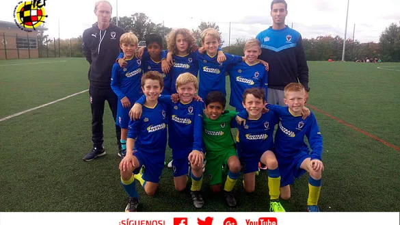 Cuatro entrenadores españoles entrenan en Europa gracias al proyecto Football Coaches+ III de la Fundación RFEF