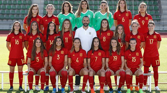 La Selección Sub-20 femenina posa en su foto oficial