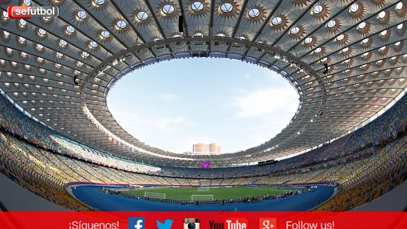 Espectacular imagen del Estadio de la tercera Eurocopa