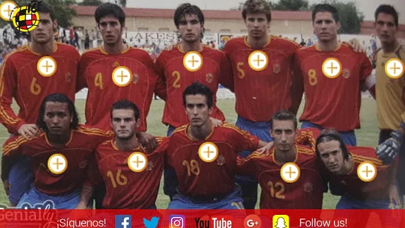 FOTO INTERACTIVA | Reconoces a estos jugadores de la Sub-19 del año 2006