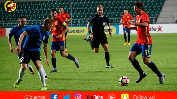 Oyarzabal, jugador destacado de la Sub-21 este fin de semana
