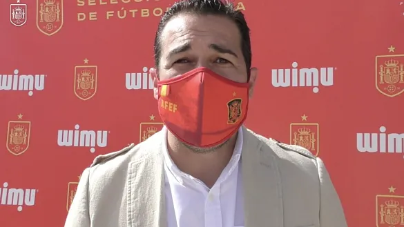 Pablo Lozano en un momento de la entrevista