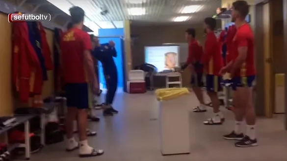 Vestuario de la Sub-17 masculina