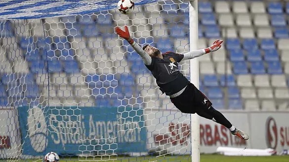 Preparados para el partido ante Albania
