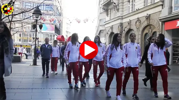 España, de paseo por Belgrado