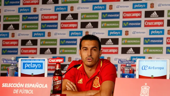 Pedro en rueda de prensa