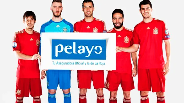 Una de las últimas campañas de Pelayo, Patrocinador Oficial de la Selección