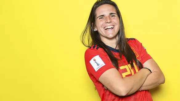 Andrea Pereira, jugadora de la Selección española femenina