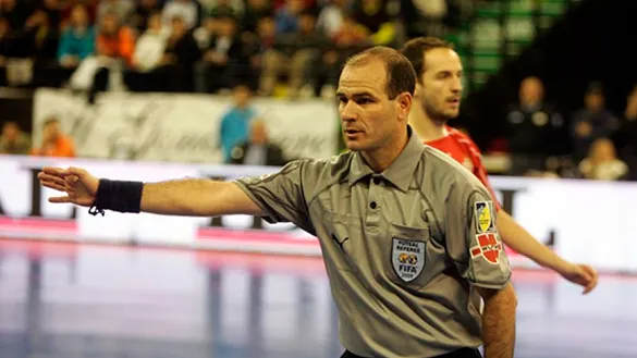 Gutiérrez Lumbreras representará al arbitraje español en el Europeo de Fútbol Sala